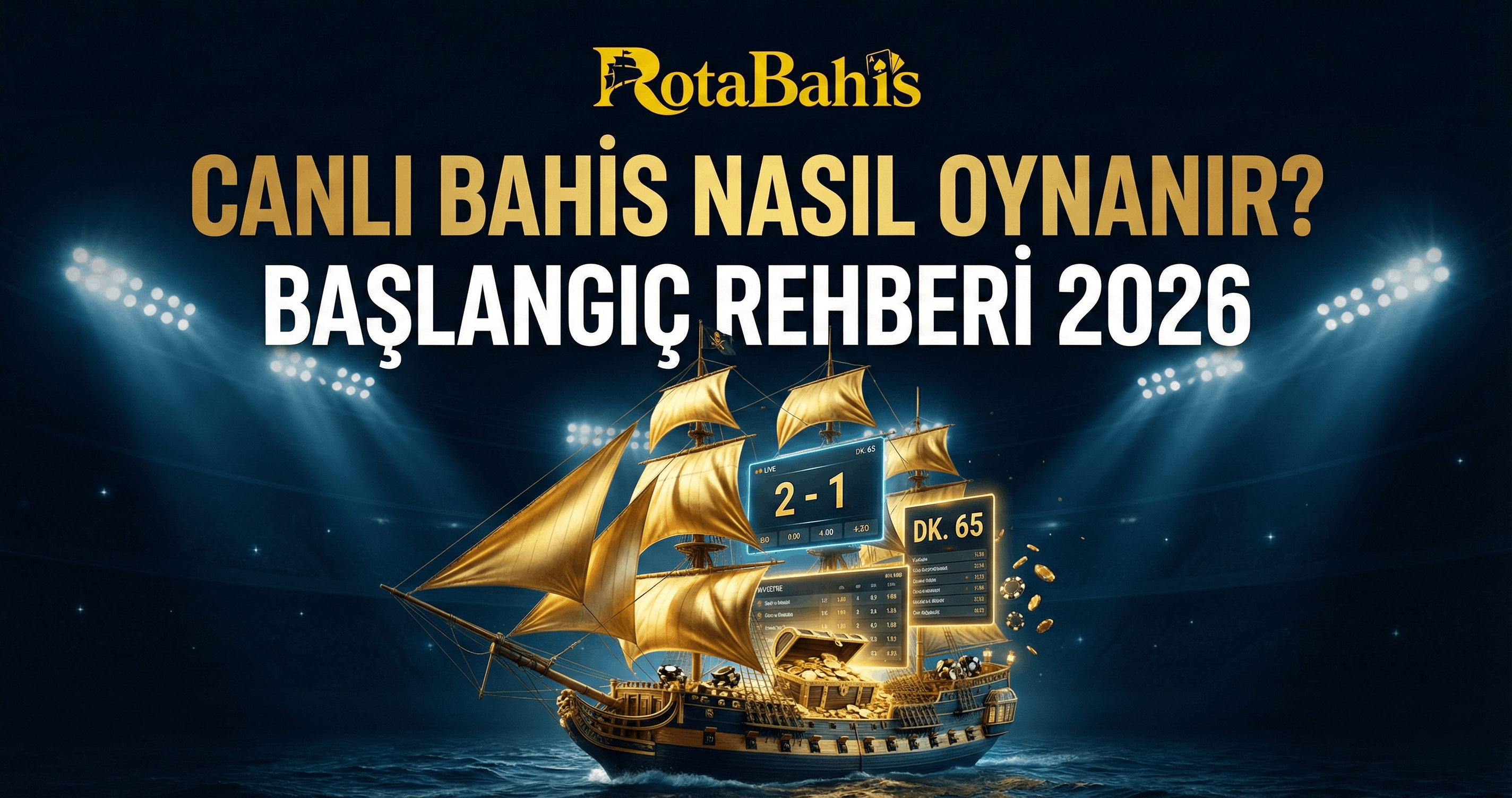 Canlı Bahis Nasıl Oynanır — Başlangıç rehberi, kurallar ve stratejiler, Rota Bahis 2026