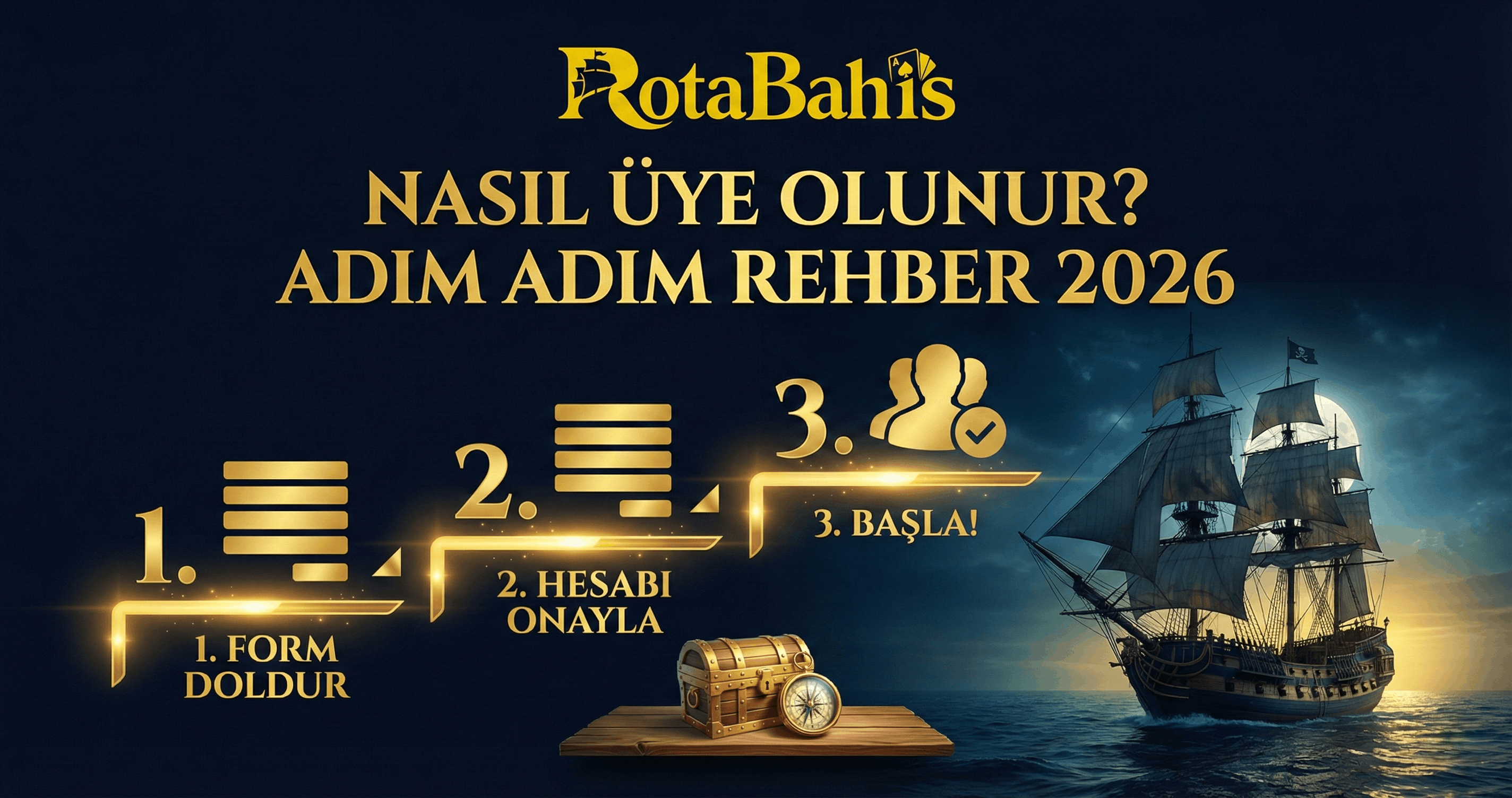 Rota Bahis Nasıl Üye Olunur? Adım Adım Rehber 2026